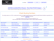 Tablet Screenshot of check-routing-numbers.com